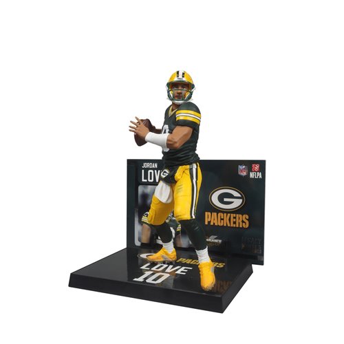 NFL SportsPicks 2024 Wave 1 Green Bay Packers Jordan Love 7-Inch Scale Posed Figure