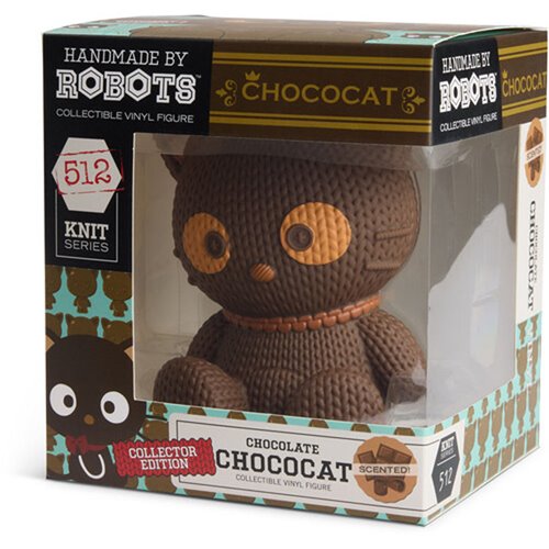 Hello Kitty and Friends Wave 2 Chococat #512 Chocolate Scented Handmade by Robots Vinyl Figure
