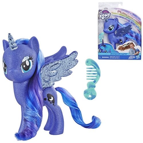 My Little Pony Toy Princess Luna – Sparkling 6-inch Figure for Kids Ages 3  Years Old and Up - My Little Pony