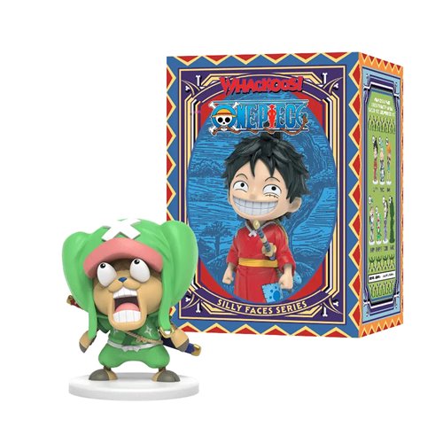 One Piece Whackoos Series Vinyl Mini-Figure Display Tray of 6