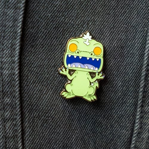 Rugrats Reptar Glow-in-the-Dark Pop! Pin - Entertainment Earth Exclusive