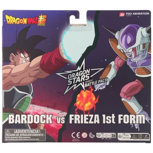 Dragon Ball Super Dragon Stars Battle Pack Bardock vs. Frieza 1st Form Action Figure 2-Pack
