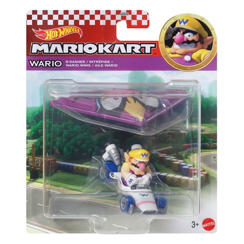 Mario Kart Hot Wheels Gliders 2026 Mix  3 Vehicle Case of 4