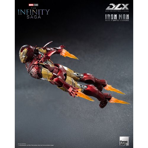 Marvel Studios: The Infinity Saga Iron Man Mark 6 Battle Damaged DLX Action Figure