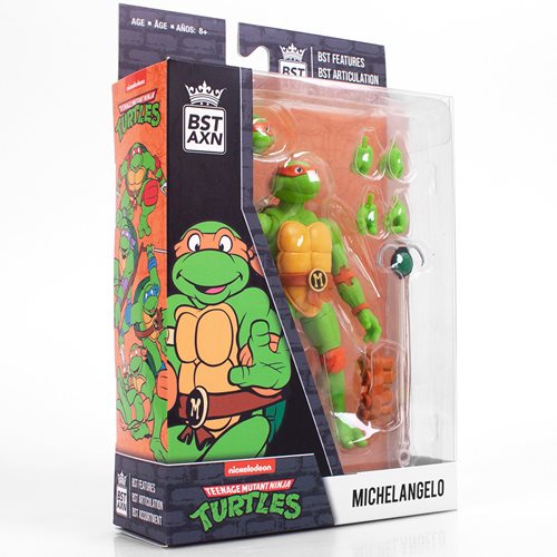 Teenage Mutant Ninja Turtles Michelangelo BST AXN 5-Inch Action Figure