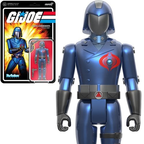 G.I. Joe Cobra Commander (Funhouse Robot) 3 3/4-Inch ReAction Figure