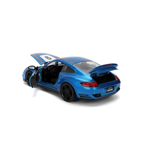 Hyper-Spec Porsche 911 Turbo 997 1:24 Scale Die-Cast Metal Vehicle