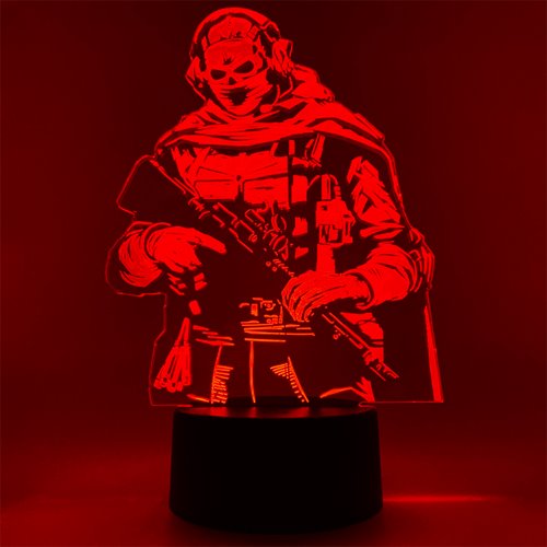 Call of Duty Ghost Gun Otaku Lamp