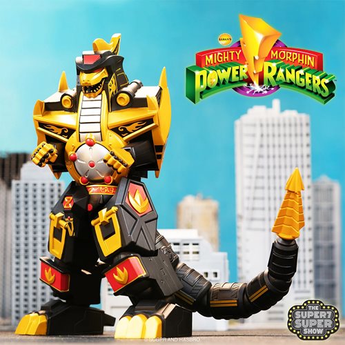 Power Rangers Ultimates Dragonzord (Black and Gold) 7-Inch Action Figure - SDCC Exclusive