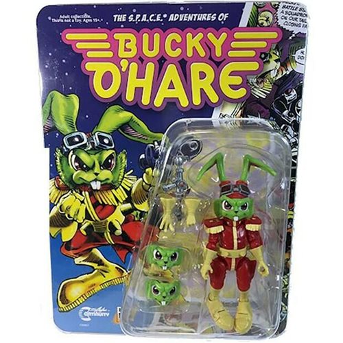 Bucky O'Hare Series 1 Bucky O'Hare Action Figure, Not Mint
