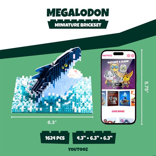 Sea of Thieves Megalodon Miniature Brickset