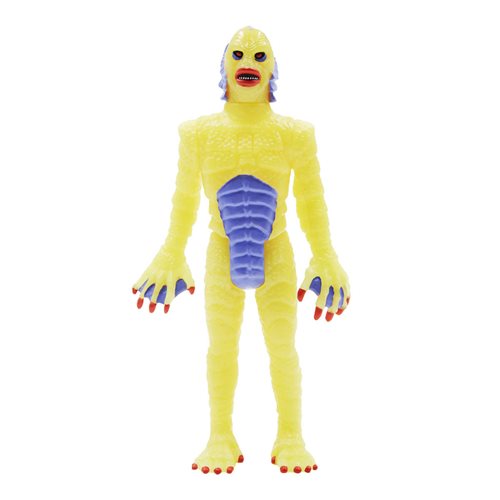 Universal Monsters Creature from the Black Lagoon Glow-In-The-Dark Costume Colors ReAction Figure