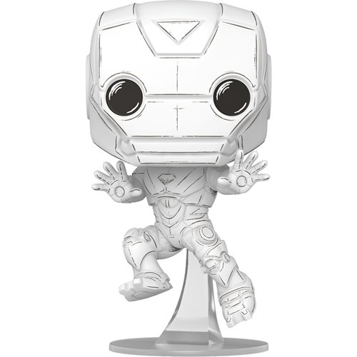 Marvel Sketched Iron Man Funko Pop! Vinyl Figure #1572