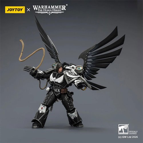 Joy Toy Warhammer The Horus Heresy Raven Guard Corvus Corax Primarch Of The XIX Legion 1:18 Scale Ac
