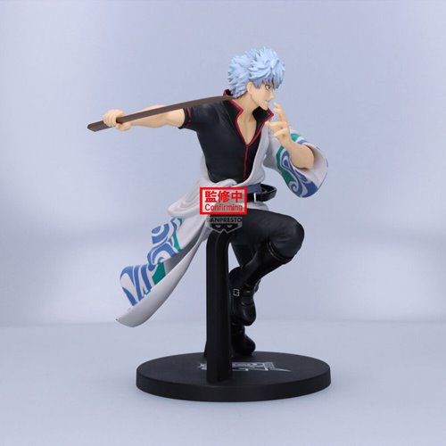 Gintama Gintoki Sakata 20th Anniversary Version Vibration Stars Statue