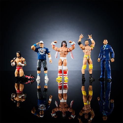 WWE Royal Rumble Elite Action Figure Case of 5