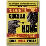Godzilla vs. Kong Poster Flat Magnet
