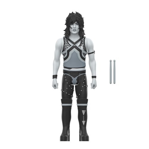 Motley Crue Tommy Lee Black and White Shout at the Devil 3 3/4-Inch ReAction Figure