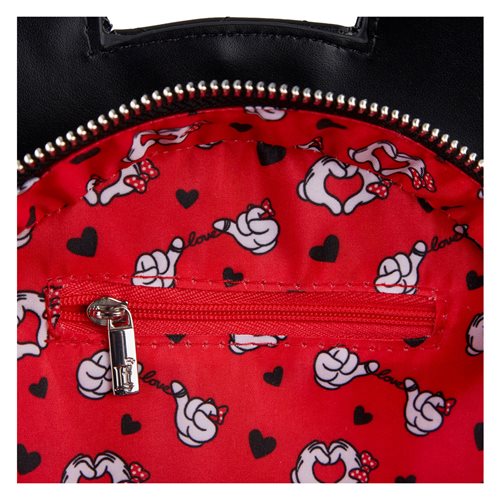 Mickey Mouse and Minnie Mouse Valentines Crossbody Purse