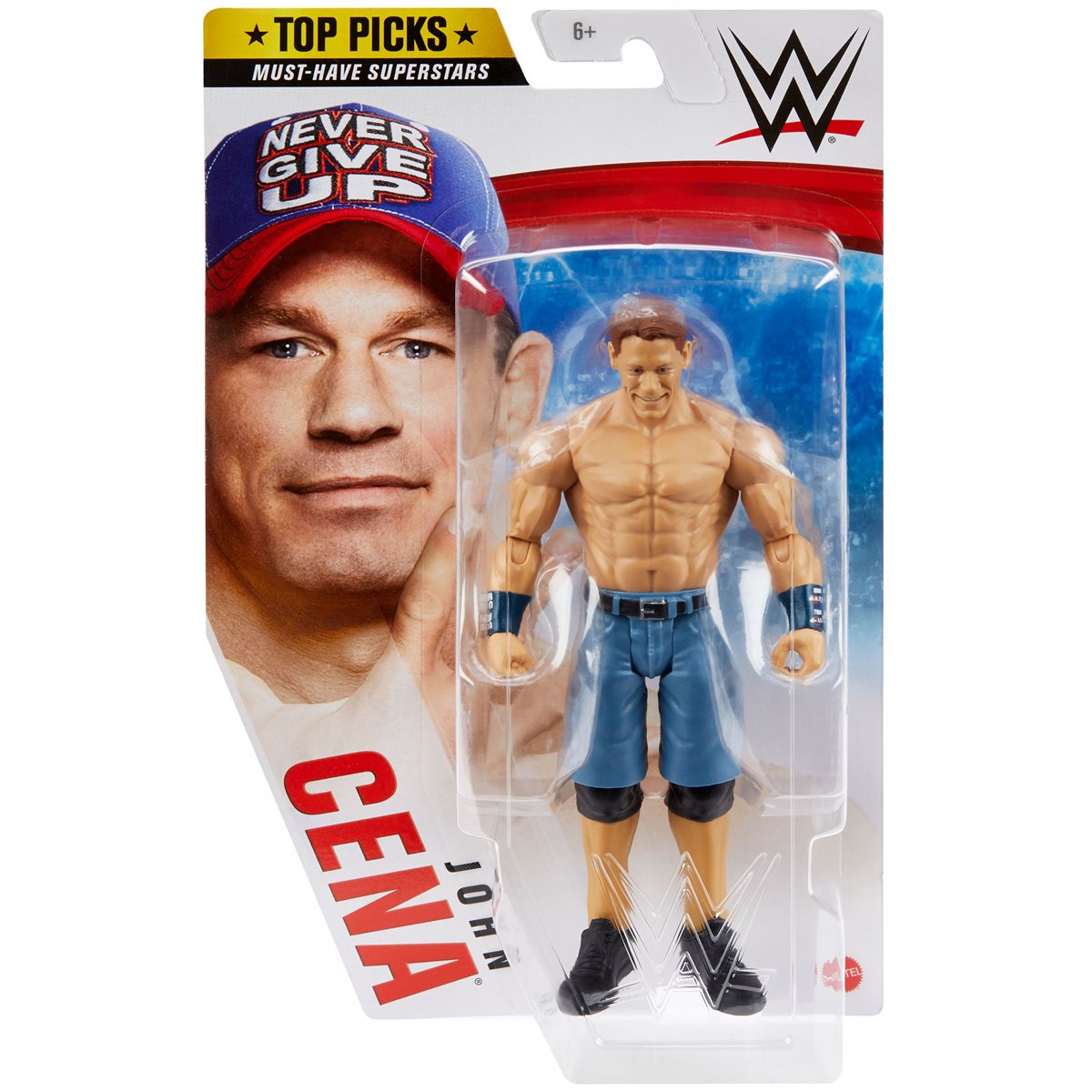 15 cm Mattel GTG65 WWE Action Figur Top Picks John Cena 