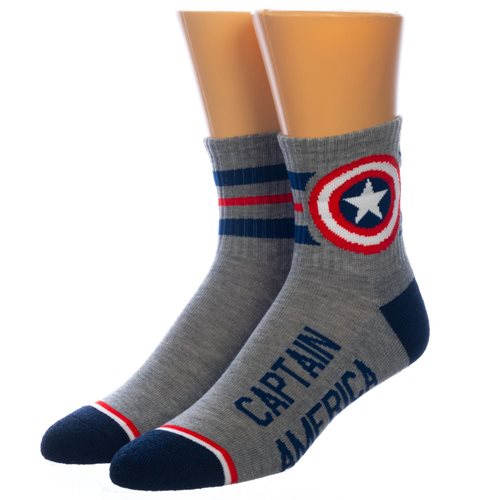Marvel Quarter Crew Socks Set of 3