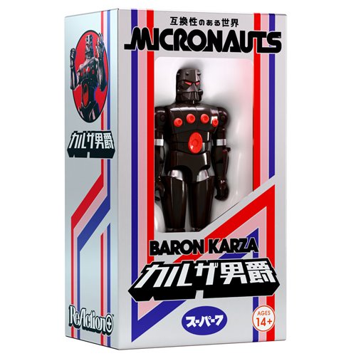Micronauts ReAction+ Wave 05 (SDCC/Japanese Boxed) - Baron Karza