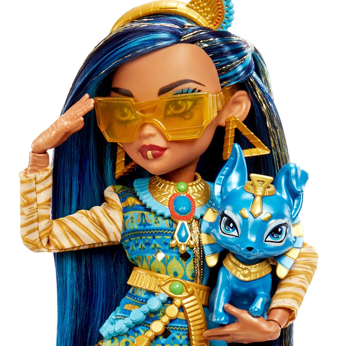 Monster High Faboolous Pets Cleo de Nile Doll with Tut Mattel Toys - ToyWiz