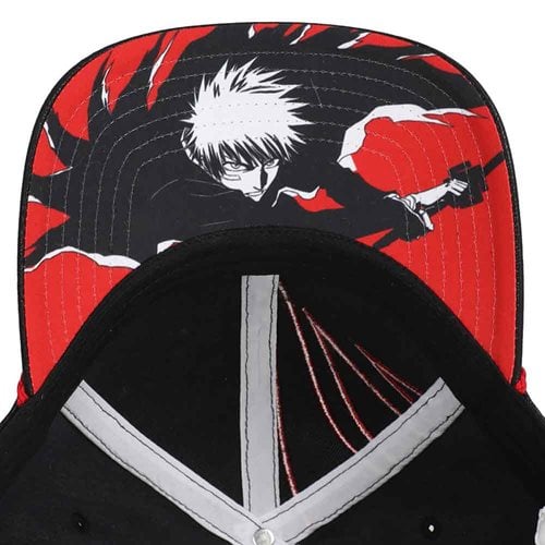 Bleach Ichigo Kurosaki Suede Snapback Hat