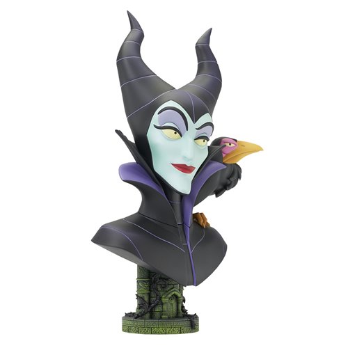 Disney Sleeping Beauty Maleficent Legends in 3D 1:2 Scale Bust