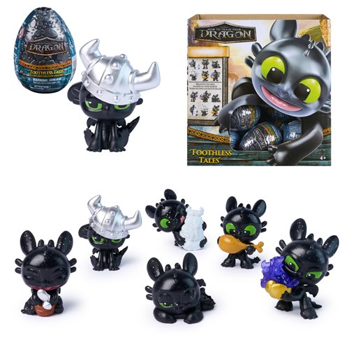 How to Train Your Dragon Toothless Tails: Berk Adventures Mini-Figure Blind Box Case of 24