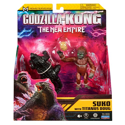 Godzilla x Kong: The New Empire Movie Monster Wave 3 Revision 1 6-Inch Basic Action Figure Case of 5