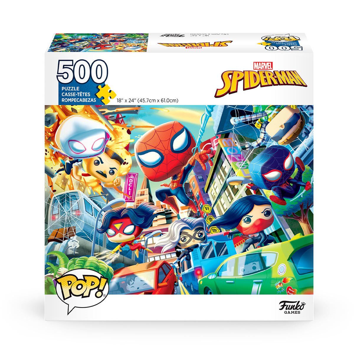 Spider-Man Villains 3,000 Piece Jigsaw Puzzle with Character Key
