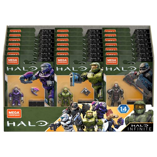 Halo Mega Construx Heroes Mini-Figure Series 14 Case of 21