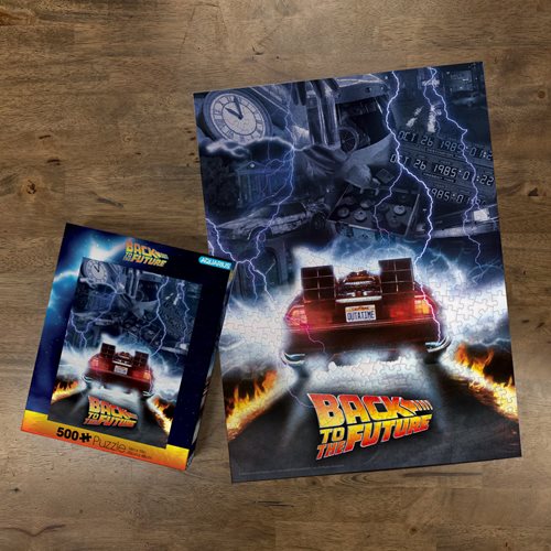 Back to the Future OUTATIME 500-Piece Puzzle