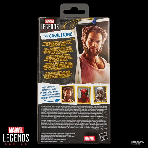 Deadpool Wolverine Marvel Legends 6-Inch Action Figure Wave 3 Set of 3