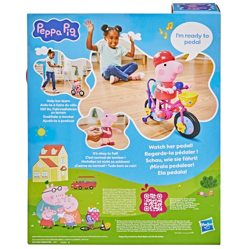 Peppa Pig Ready Pedal Go Peppa Figure and Bicycle