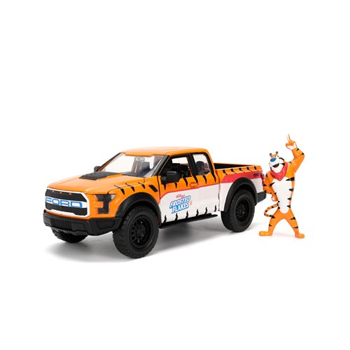 Hollywood Rides Kellogg's 2017 Ford F-150 Raptor 1:24 Scale Die-Cast Metal Vehicle with Tony the Tig