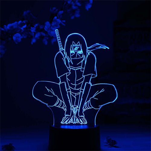 Naruto: Shippuden Itachi Uchiha Night Otaku Lamp