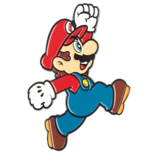 Mario Jumping Lapel Pin