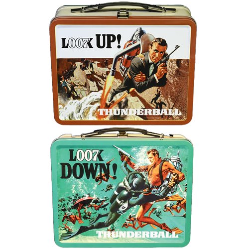 James Bond Thunderball Tin Tote