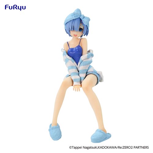 Re:Zero Starting Life in Another World Rem Room Wear Another Color Version Noodle Stopper Statue - R