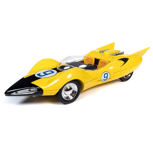 Speed Racer Shooting Star 1:18 Scale Die-Cast Metal Vehicle with Racer X Figure