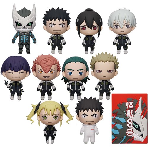 Kaiju No. 8 3D Foam Bag Clip Display Case of 24