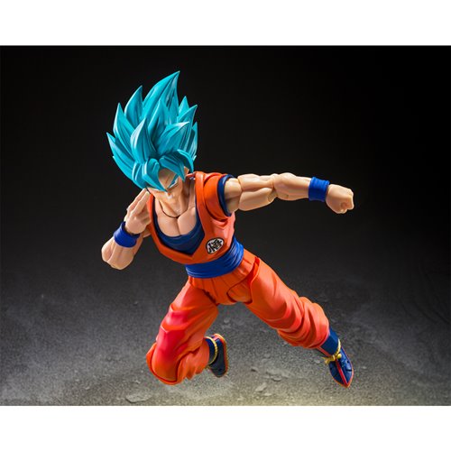 Dragon Ball Super Saiyan God Super Saiyan Son Goku Blue Power Transcending Limits S.H.Figuarts Actio