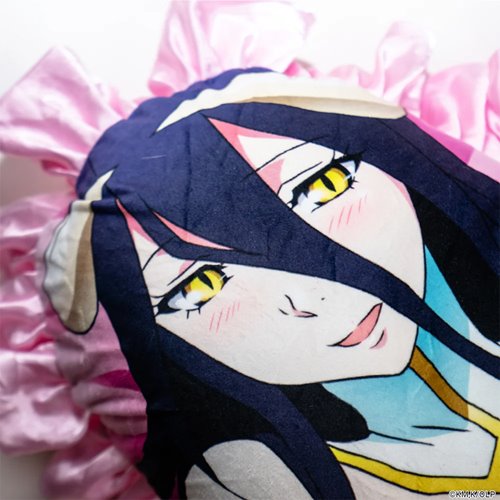 Overlord Albedo Heart Pillow