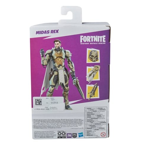 Fortnite Victory Royale Midas Rex 6-Inch Action Figure