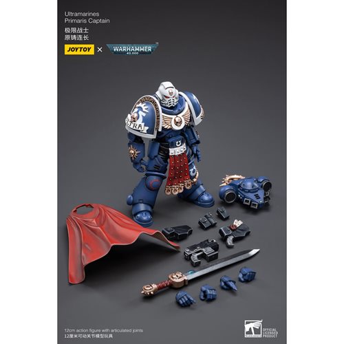 Joy Toy Warhammer 40,000 Ultramarines Primaris Captain 1:18 Scale Action Figure
