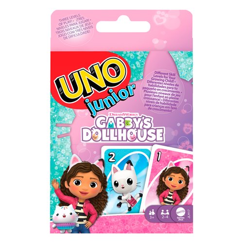 UNO Junior Gabby's Dollhouse Card Game