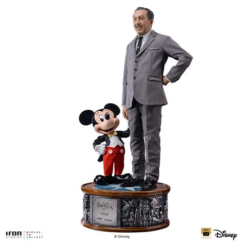 Disney Classics Walt Disney & Mickey Mouse Legacy Replica 1:4 Limited Edition Statue