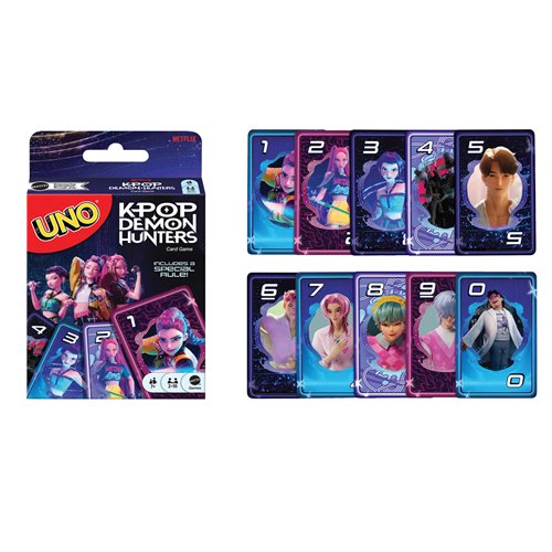 KPop Demon Hunters UNO Card Game